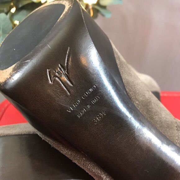 Giuseppe Zanotti Suede Ankle Boots - Picture 5 of 6